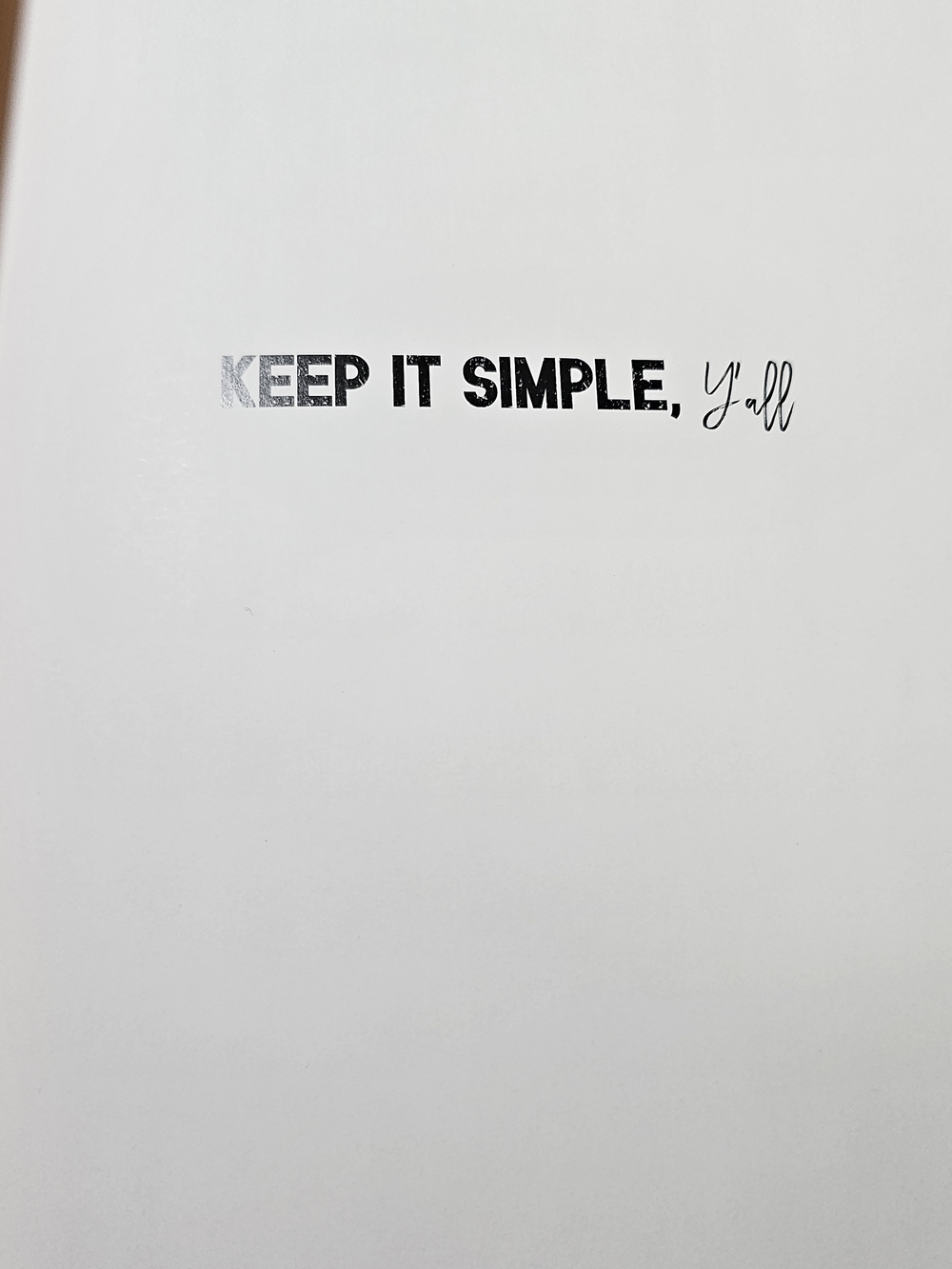 Keep It Simple Y'all Matthew Bounds Cookbook 2024 HC First Edition Recipes - Picture 11 of 12